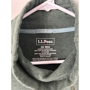 Women's L.L. Bean Cozy Mixed-Knit Pullover  XS Regular – Sea Green  #511587